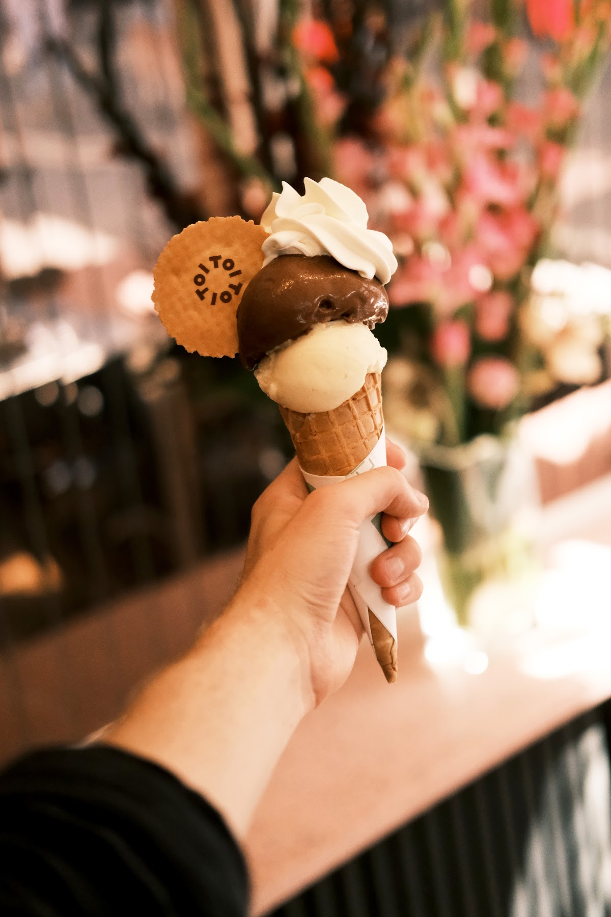 MELT. gelato cone